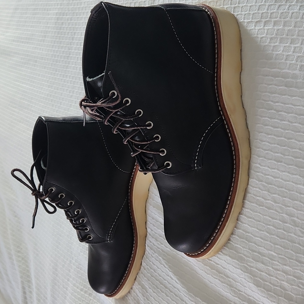 Red Wing Shoes Heritage 6 Inch Boots W9.5 Black - Picture 7 of 10